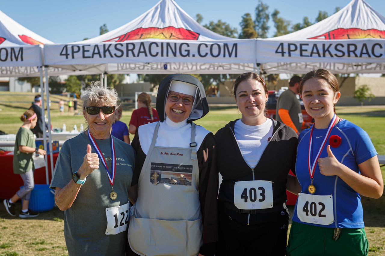 Desert Nun Run Poor Clares of Perpetual Adoration